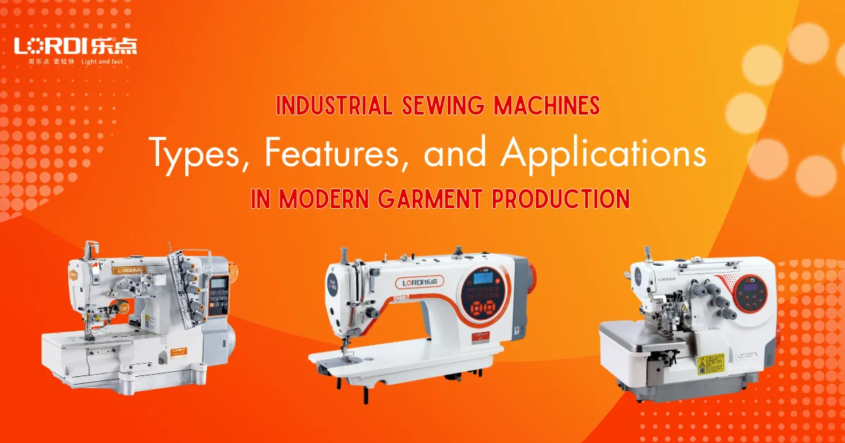 Modern Industrial Sewing Machine Type, Features