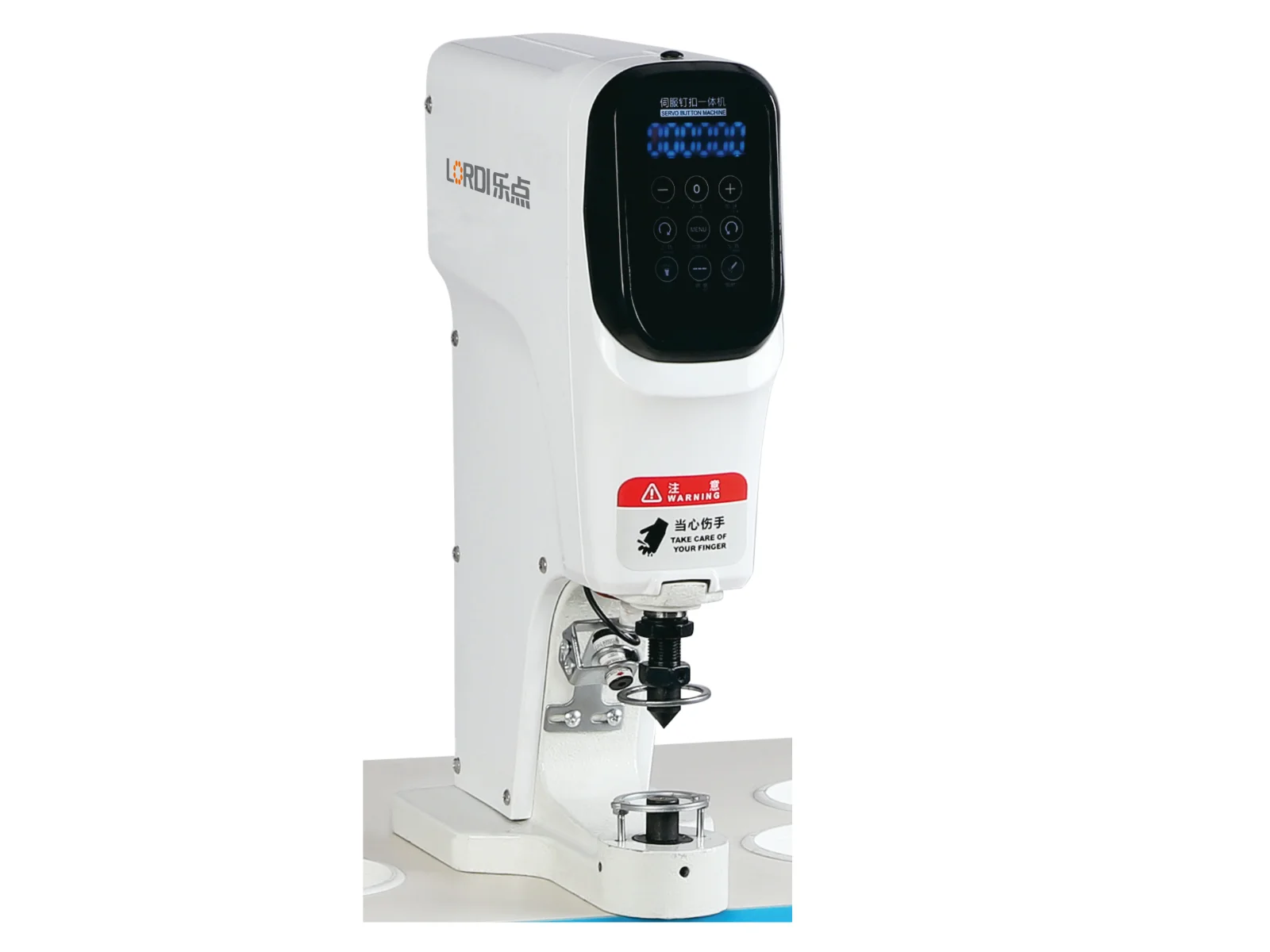 D818/D2808S - Servo Snap Button Attaching Machine - Lordi