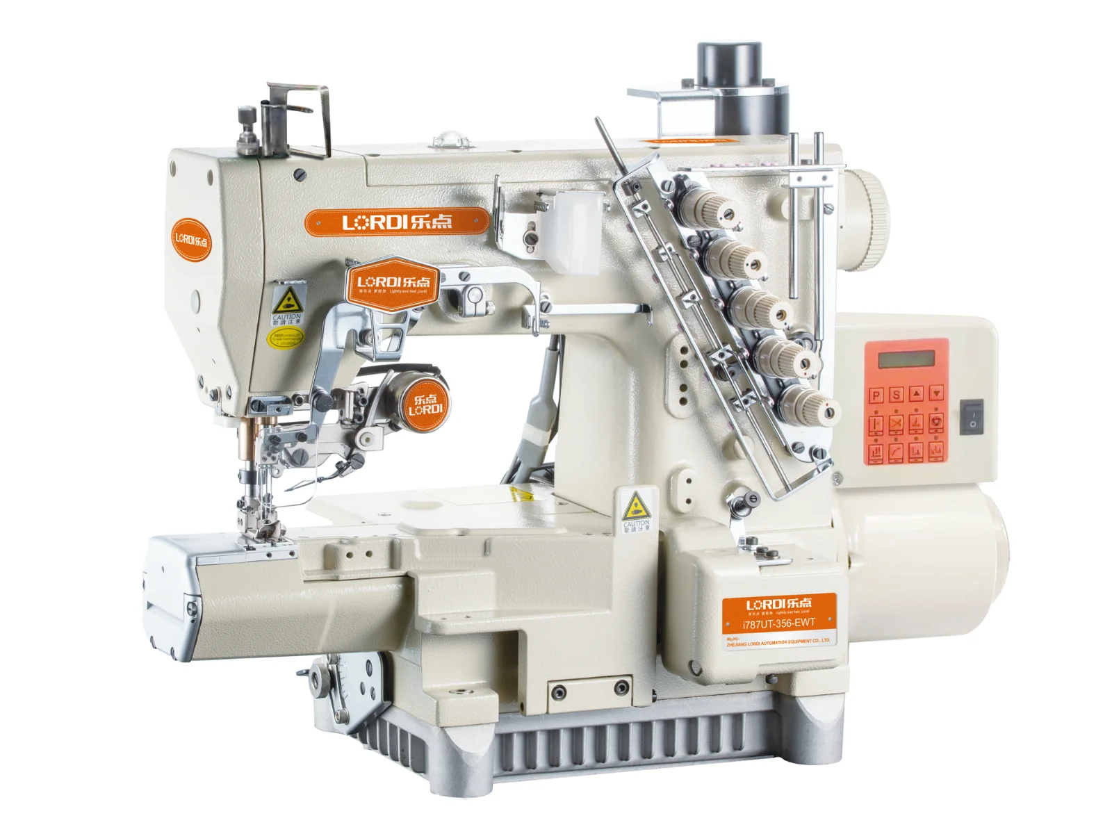 i787UT - Horizontal Tube Interlock Sewing Machine - lordi